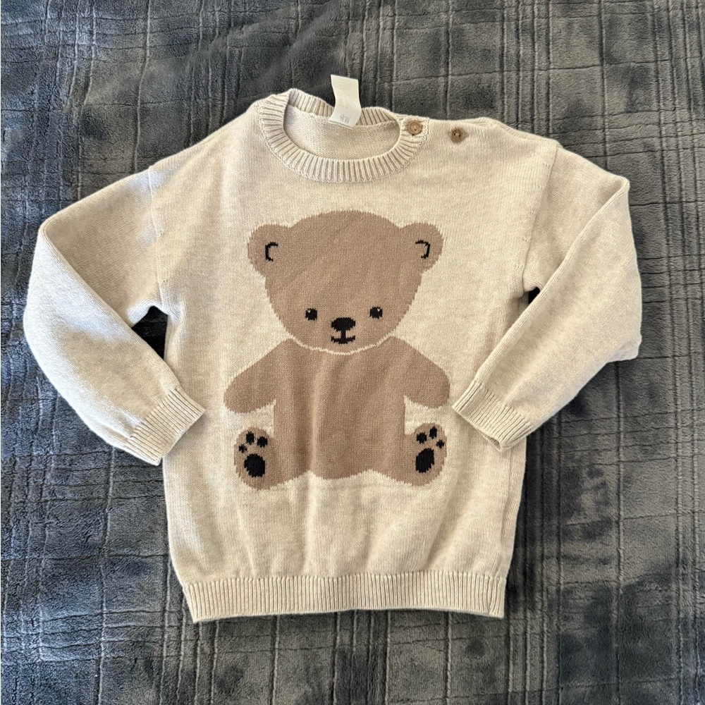 H&M Beige Knit Sweater